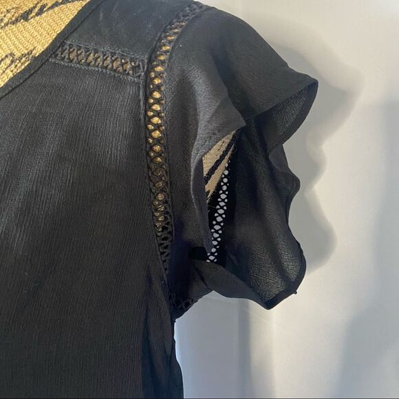 HAUTE MONDE Little Black Blouse - Picture 3 of 9